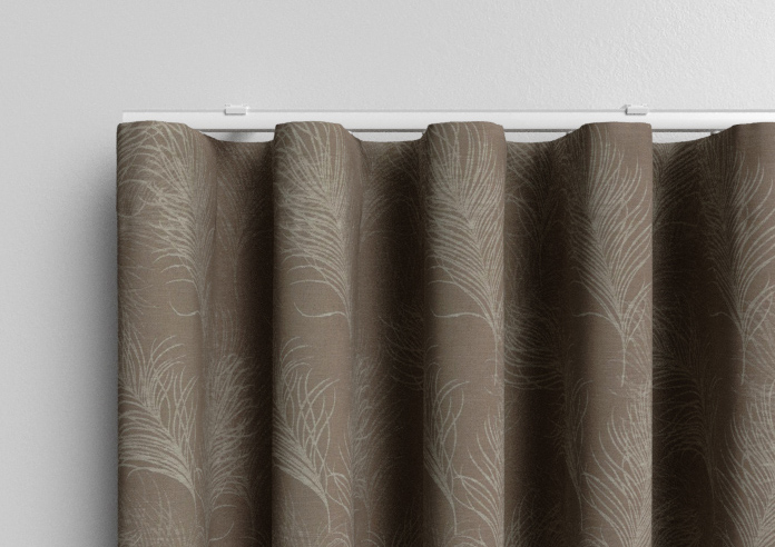 Feather, Coffee - Made to Measure Curtains - Image 13